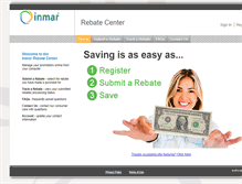 Tablet Screenshot of inmarrebates.com